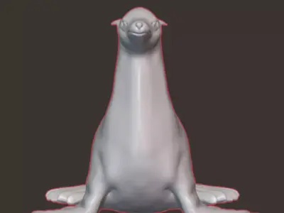 Otarie 3D model