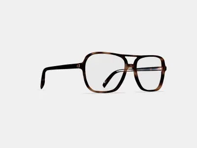 Carrick Eyeglasses in Cognac Tortoise 3D model