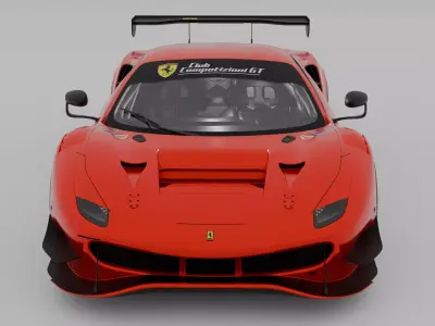 Ferrari 488 GT Modificata 3D model