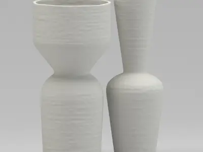 Vase 08 3D model purchase
