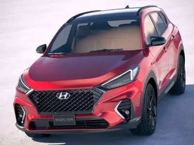 Hyundai Tucson N-Line 2019 3D model