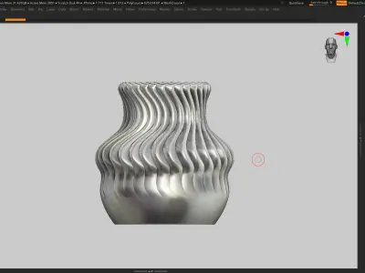 vase 3d print 720  3D print model