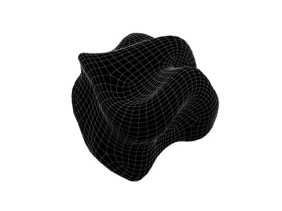 Abstract Shape v16 007 Low-poly 3D model
