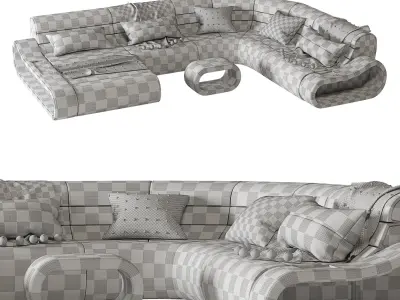 Comfortable Sofa Dreams 3D model