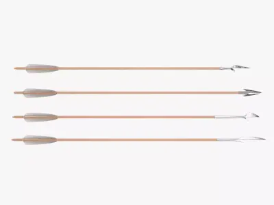 -Viking Arrows- 3D model