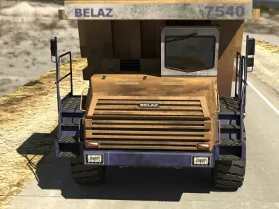 Belaz 7540 3D model