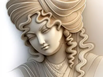 Persian-Inspired Grace 3D model