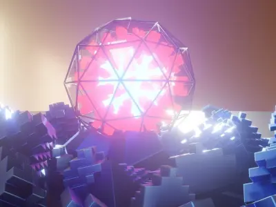 Placeholder-Cube Epileptic  Free 3D model