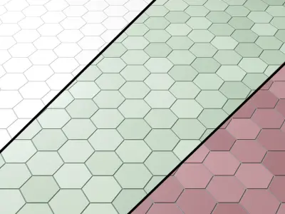 Wall tiles porcelain stoneware EQUIPE Kromatika EKIPE Chromatic 3D model