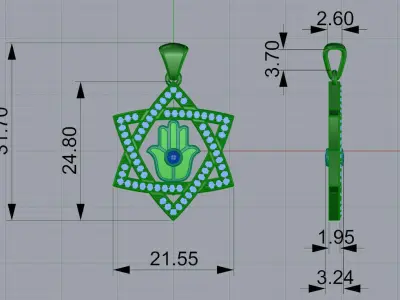 Gold N1381 3D print model