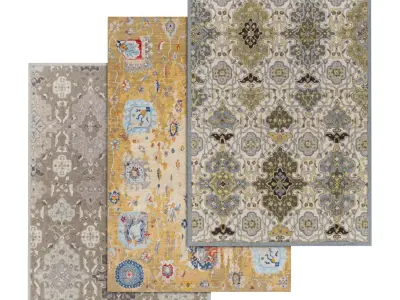Rug Set 1193 3D model