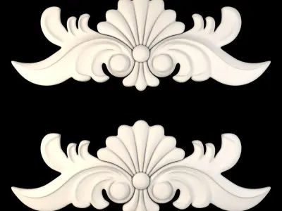 Decorative Ornaments - 05 3D model