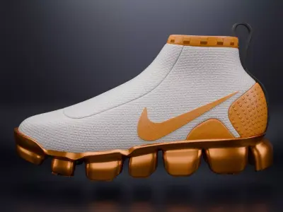 Nike vapor mars - Yellow 3D model