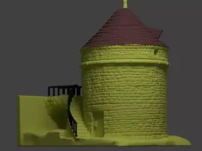 TOWER PIGEON LOFT 3D print model