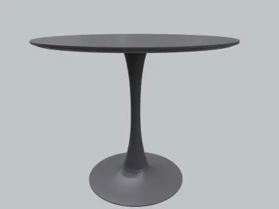 Round table 3D model