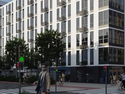 Traffic light for cars European Full customization 3D model Free 3D model