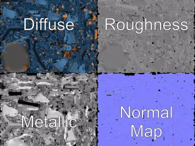 Ornate Iron Lantern model pack Low-poly 3D model