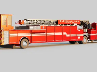 Arrow XT Ascendant 107 Heavy-Duty Tractor 3D model