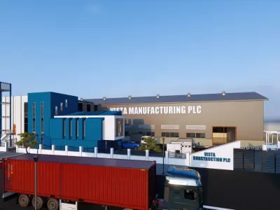 Factory Shade  3D model