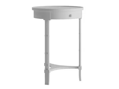 Tripod Side Table 3D model