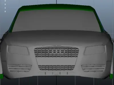 Audi A5 3d Model 3D model