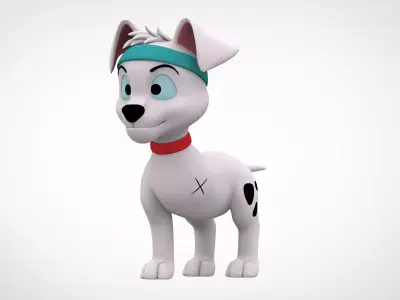 Tripod  Low-poly 3D model