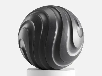 Abstract sculpture Sphera 3D model
