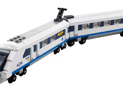 TwindBricks3D - 40518 High-Speed Train 3D print model