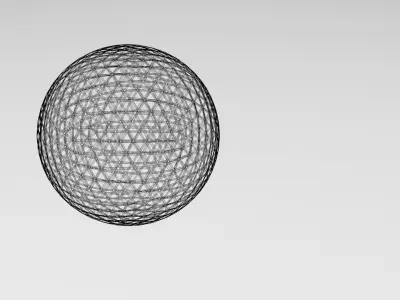 Golf Ball 3D model 17