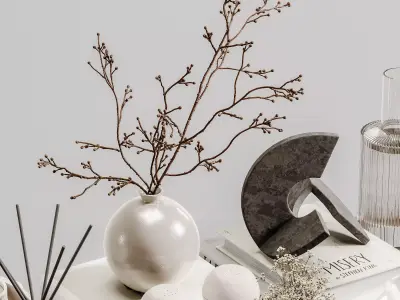 decorative set 152 3D model