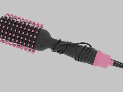 Hair Brush 3D model