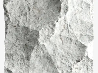 296-RockPanel piece of stone 3D model