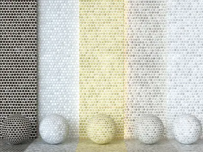 4k Florim Extra Light Tile Set - 9 in1 Luxury  - Multi-Engine Texture