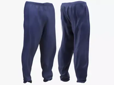 Sport Pants 118 - All MH Bodies - UE5 Skeletons - Rigged Low-poly 3D model