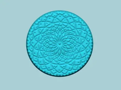 Cookie Mould 06 - Biscuit Silicon Molding 3D print model