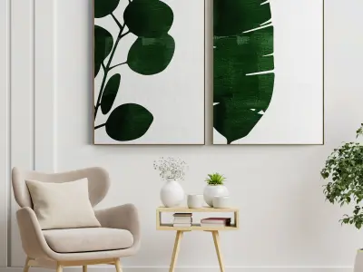 Photo Frame 223 Low-poly 3D model