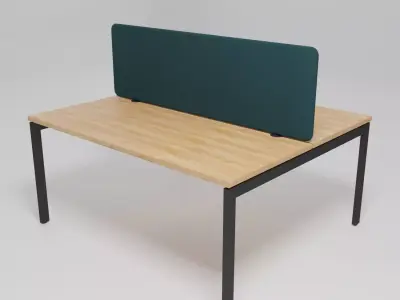 OGI U - Rectangular workstation bench - Free 3D model