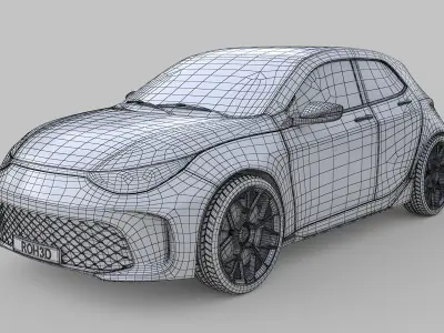 Generic Sporty Hatchback 2020 3D model