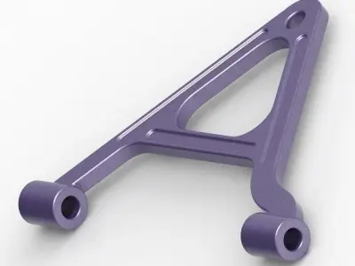 Kids Vehicle Suspension Arm 3D print model