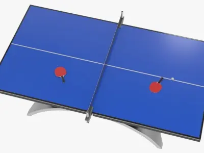 Ping Pong Table 3D model