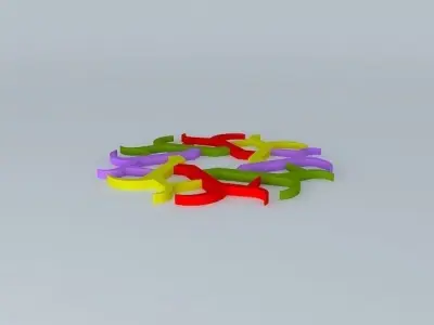 model de motif Free 3D model