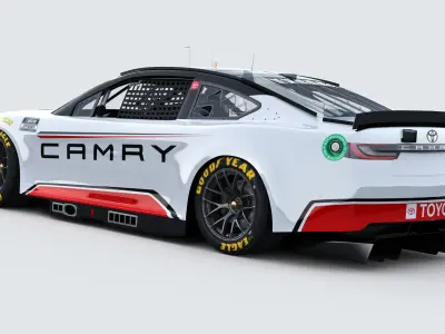 Nascar Toyota Camry 2024 Template 3D model