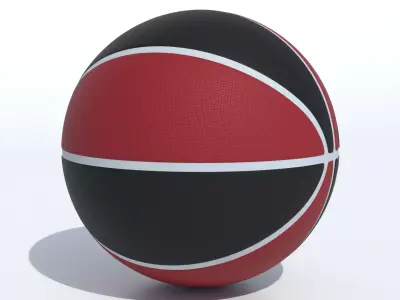 Wilson Chicago Bulls Basketball 3D model