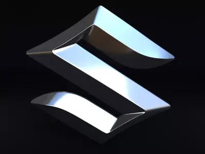 Suzuki Logo 3D model