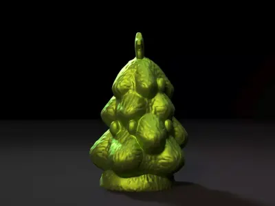 Christmas tree 3D print model