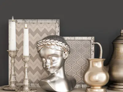 decorative set 39 3D model