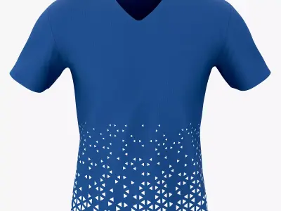 T-Shirt 01 Low-poly 3D model