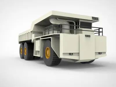Terex MT6300AC Mining Truck 3D model