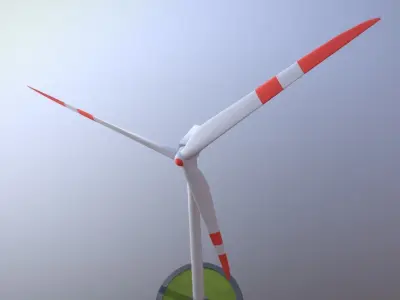 Wind Turbine  3D model