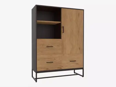Sideboard Amsterdam 02 3D model